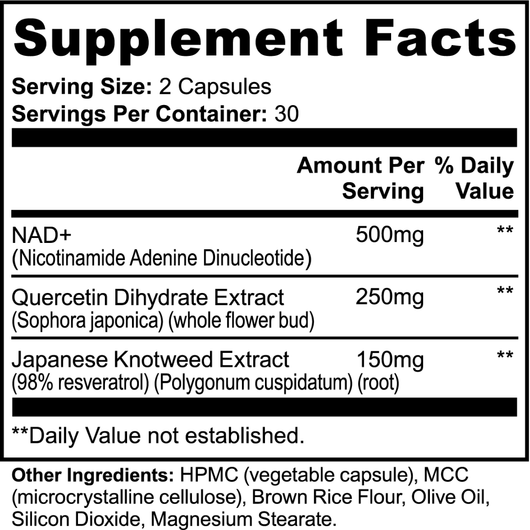 Cellular Energy Complex (NAD+)